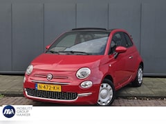Fiat 500 C - Hybrid RED Cabrio | Apple-Android | Parkeersensoren | Climate Control | Cruise Control