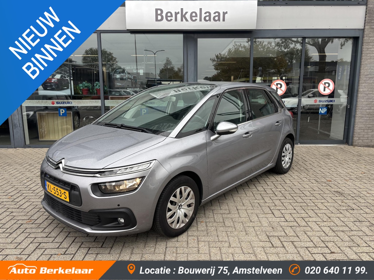 Citroën C4 Picasso - 1.2 PureTech Selection | Automaat | Parkeer sensoren Voor & Achter  | Navigatie - AutoWereld.nl
