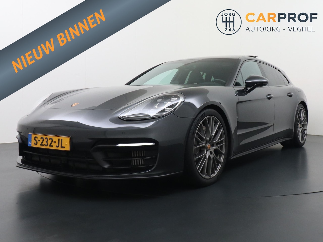 Porsche Panamera Sport Turismo - 2.9 4 E-Hybrid Platinum Edition Panoramadak - AutoWereld.nl