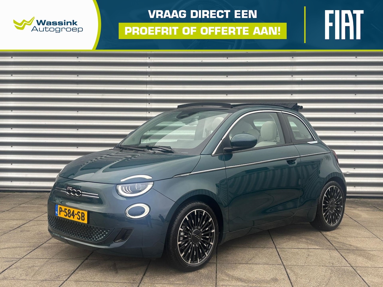 Fiat 500 C - 42kWh 118pk Automaat La Prima | Leder | Navigatie | Camera | Stoelverwarming - AutoWereld.nl