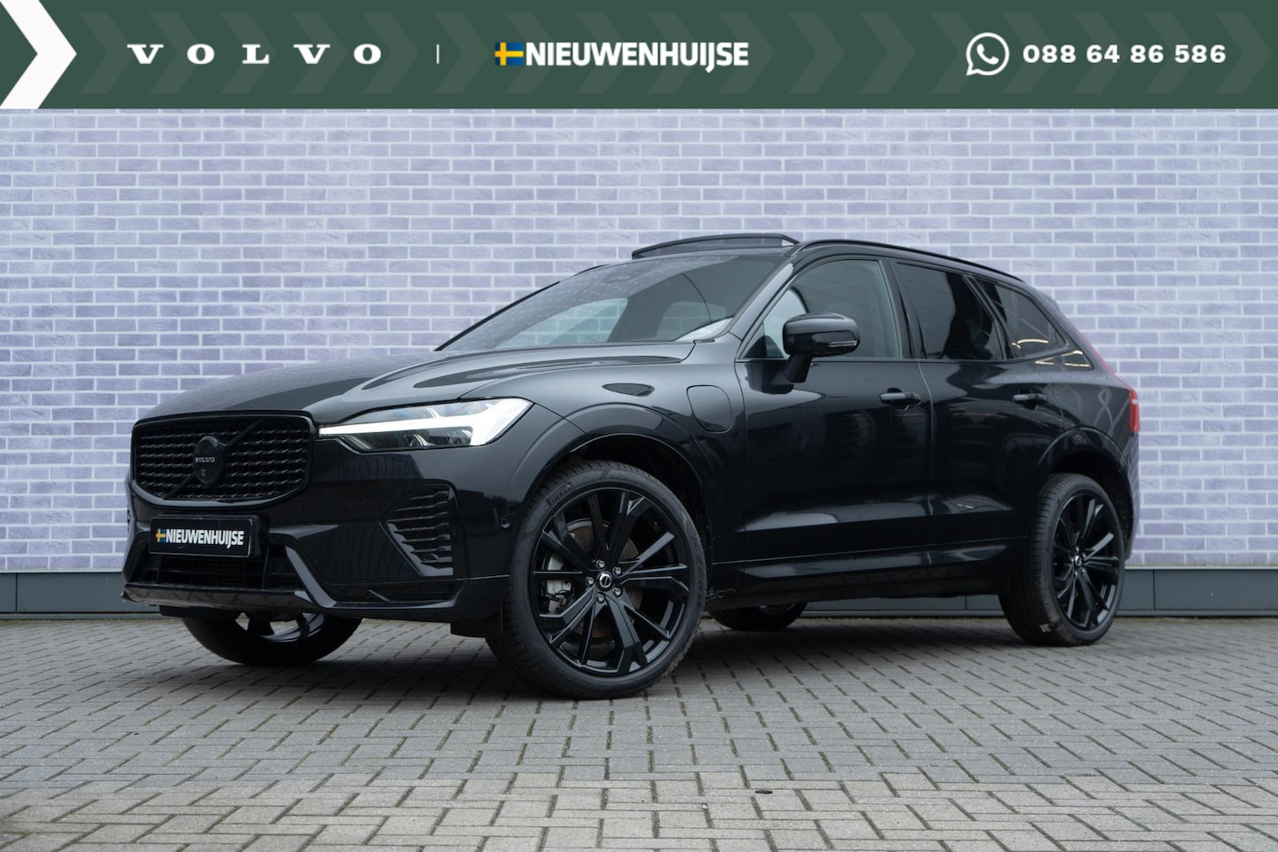 Volvo XC60 - T6 Plug-in hybrid AWD Plus Black Edition | Long Range | Trekhaak | BLIS | Panoramadak | Ad - AutoWereld.nl