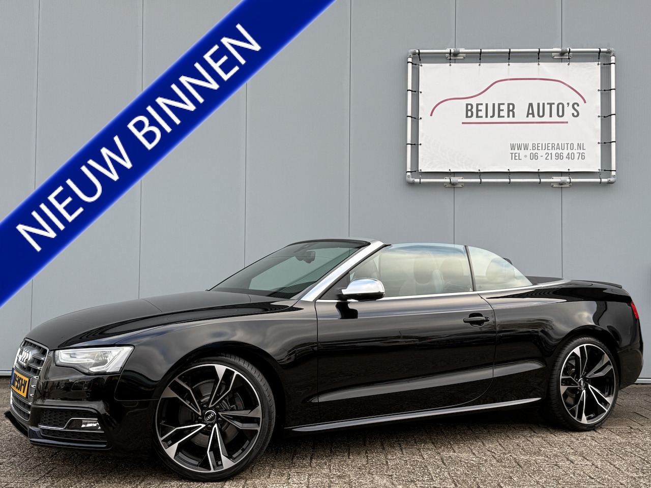 Audi A5 Cabriolet - 3.0 TFSI S5 quattro Pro Line 3.0 TFSI S5 quattro Pro Line - AutoWereld.nl