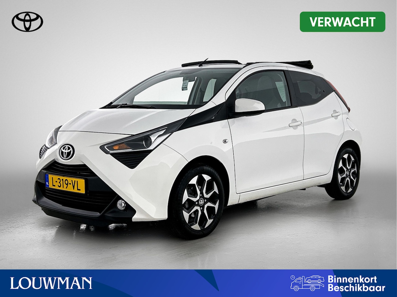 Toyota Aygo - 1.0 VVT-i x-joy cabrio | Climate control | LM velgen - AutoWereld.nl