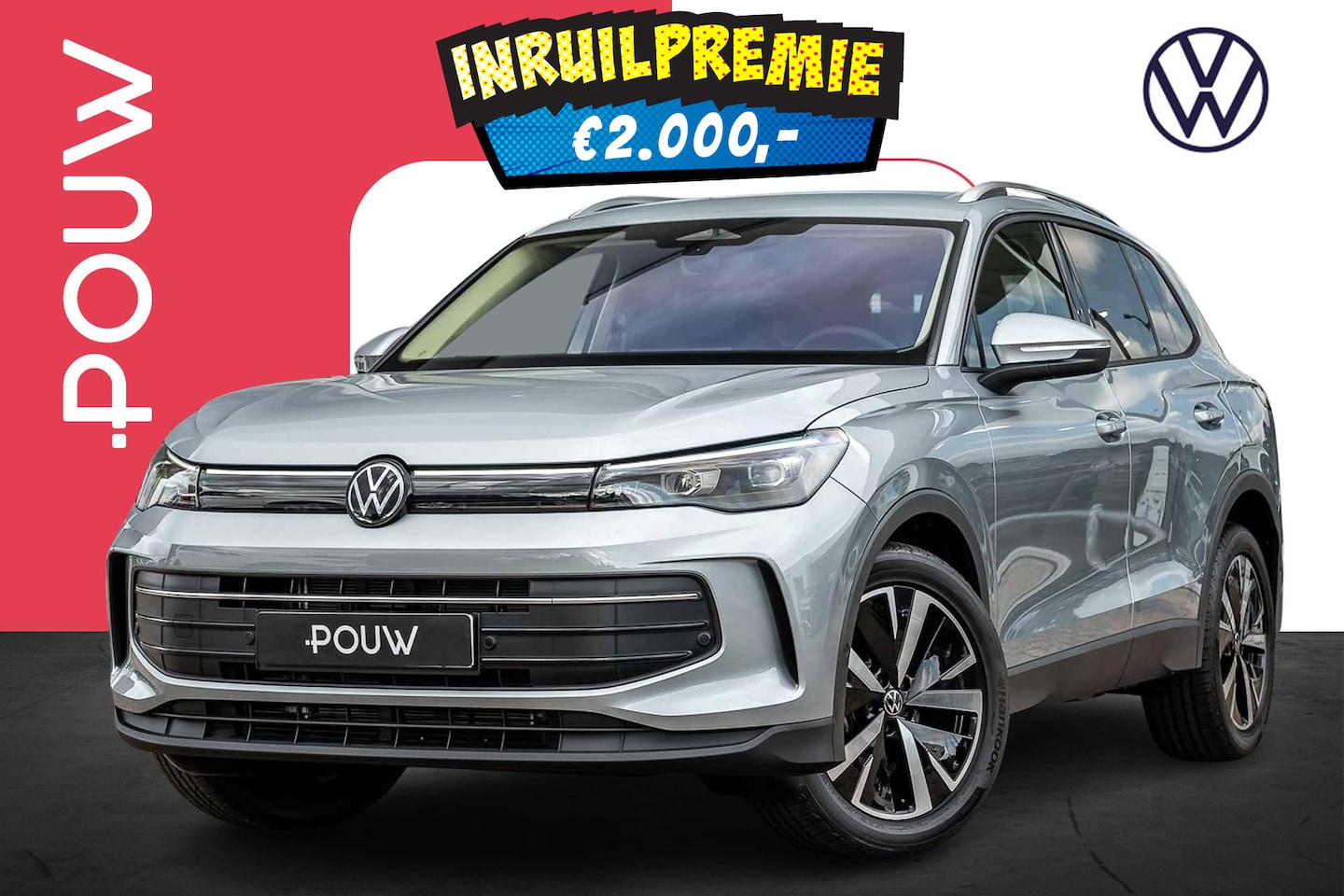 Volkswagen Tiguan - 1.5 eTSI 150pk Life Edition | Cruise Control Adaptief | LMV 19'' - AutoWereld.nl