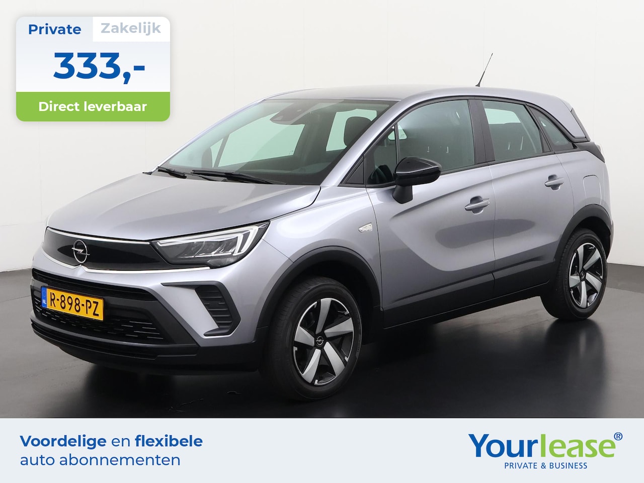 Opel Crossland - 1.2 Turbo Edition | All-in 333,- Private Lease | Direct uit voorraad - AutoWereld.nl