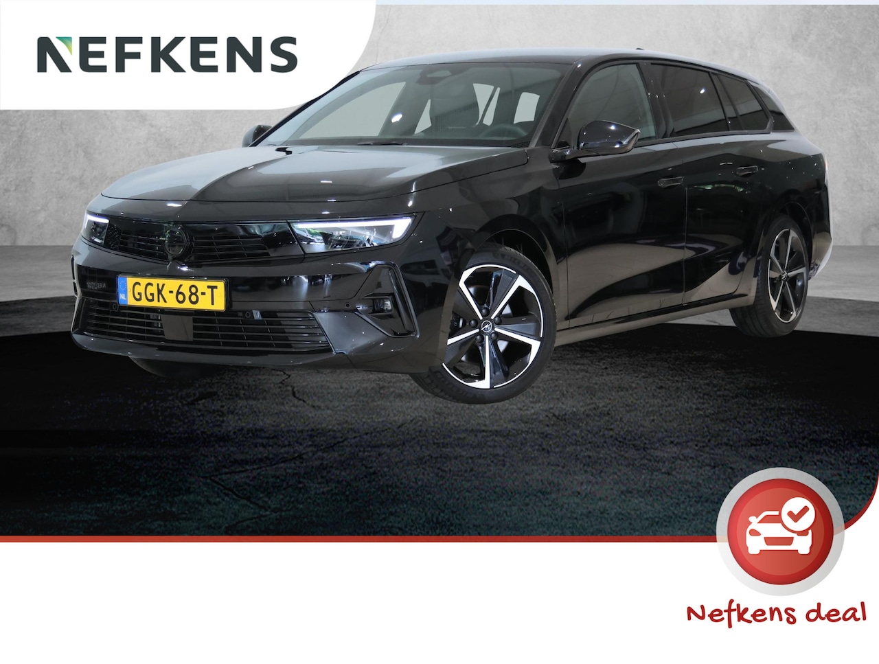 Opel Astra Sports Tourer - 145 pk Turbo Hybrid GS | Camera | Head-up Display | Keyless | AGR stoelen | AUTOMAAT | 17" - AutoWereld.nl