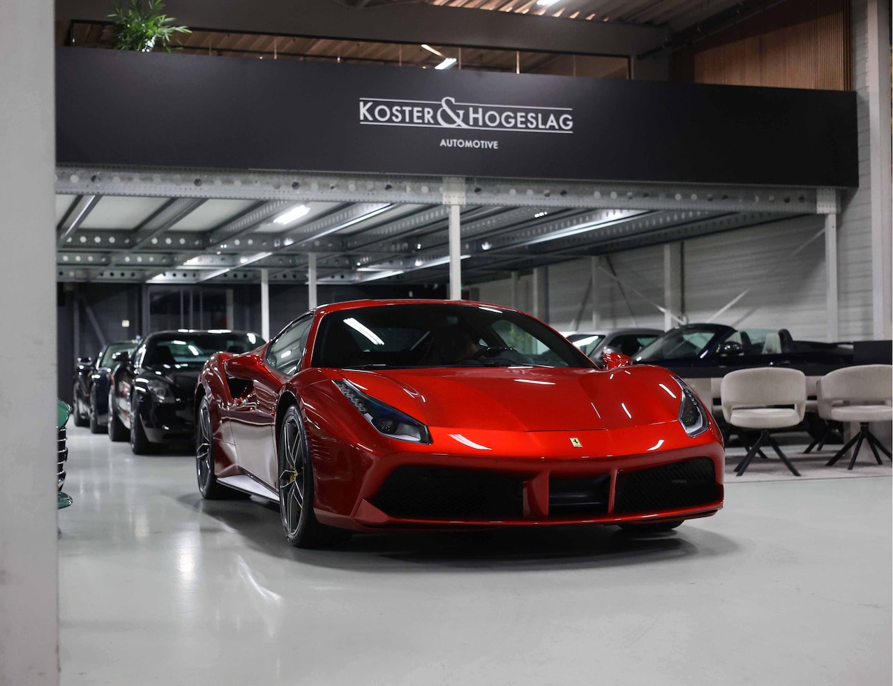 Ferrari 488 - 3.9 GTB HELE | Rosso Fuoco - Historie - Cuoio - AutoWereld.nl
