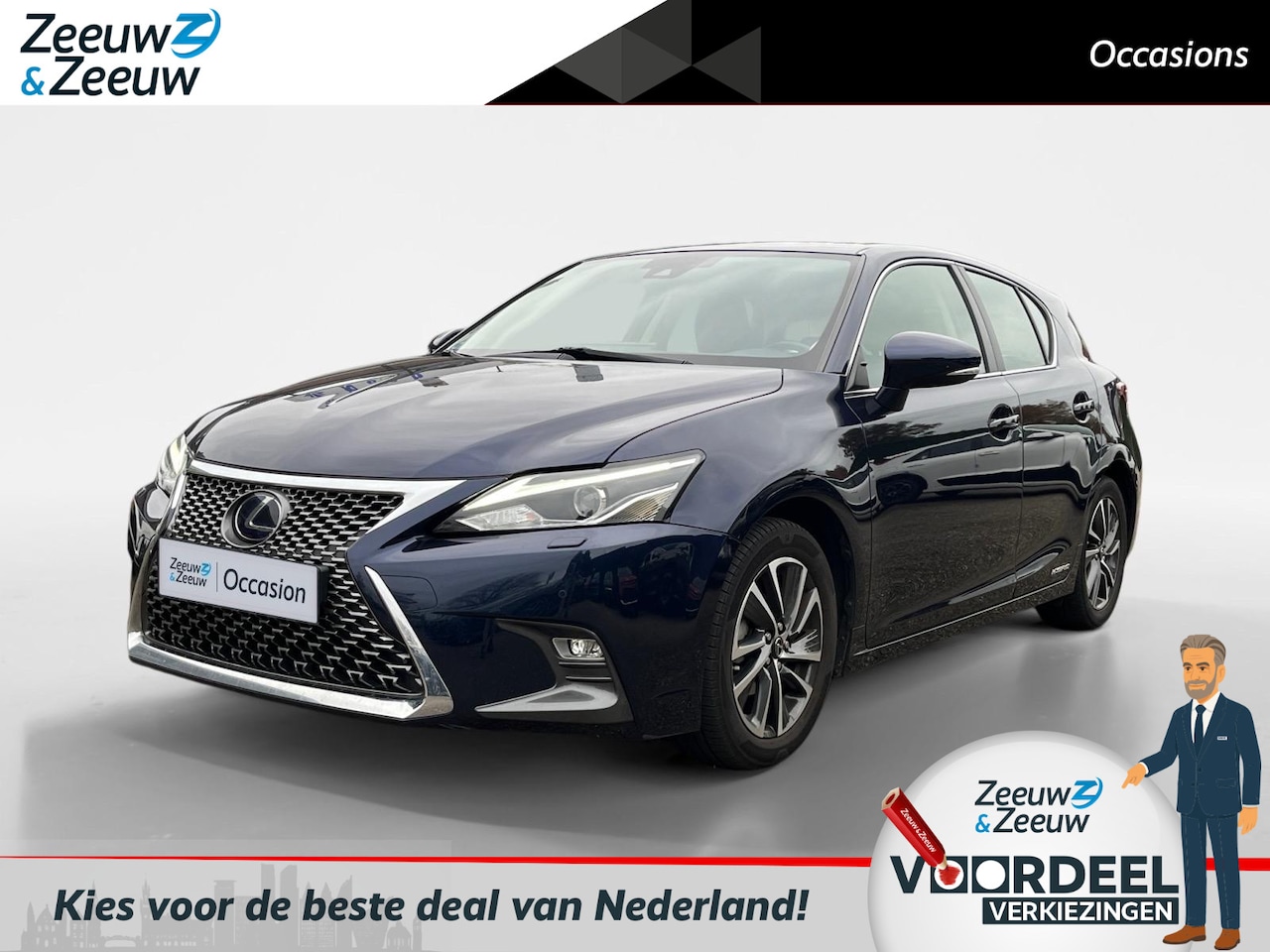 Lexus CT 200h - Business Line Pro | Climate control | Navigatie | Parkeer camera achter | Cruise control | - AutoWereld.nl