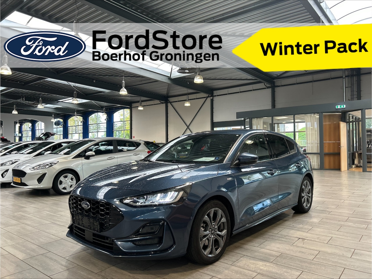 Ford Focus - ST-Line EcoBoost Hybrid 155 pk Winter Pack | AGR Stoel | Camera | Adapt. cruise | B&O | Fu - AutoWereld.nl