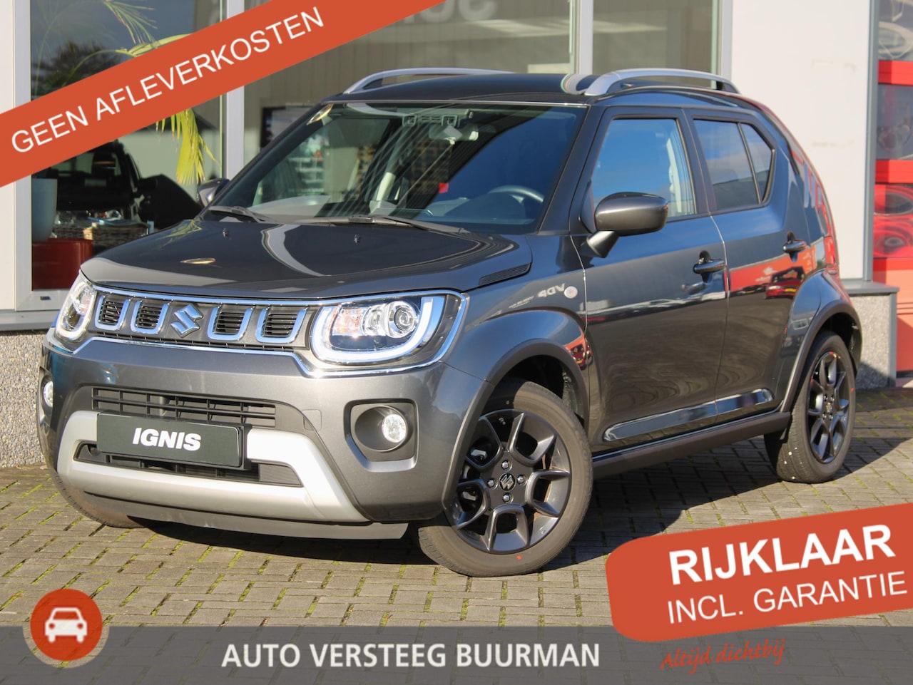 Suzuki Ignis - 1.2 Smart Hybrid Select CVT Automaat Carplay/Androidauto, Achteruitrijcamera, Stoelverwarm - AutoWereld.nl