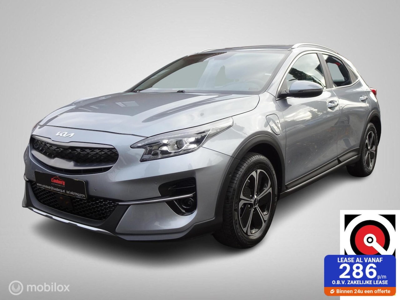 Kia XCeed - 1.6 GDi PHEV DynamicPlusLine Dodehoek detectie, Half Leer, Elec Achterklep !!! - AutoWereld.nl