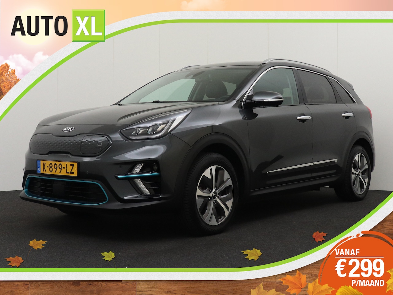 Kia e-Niro - DynamicPlusLine 64 kWh 3-Fase Half-Leder JBL-Sound Stuur+Stoelverw. - AutoWereld.nl