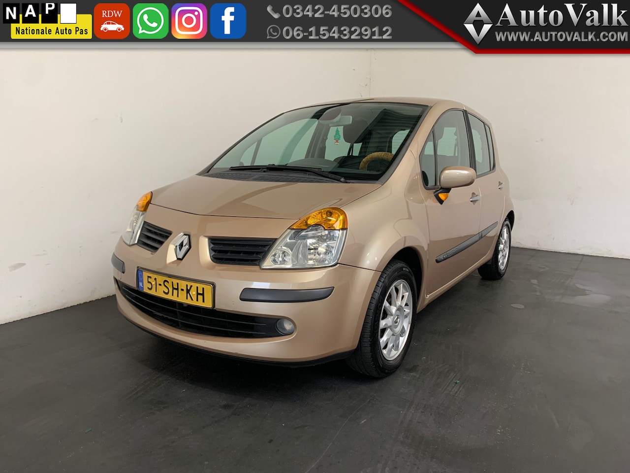 Renault Modus - 1.6-16V Privilège Luxe. Automaat! - AutoWereld.nl
