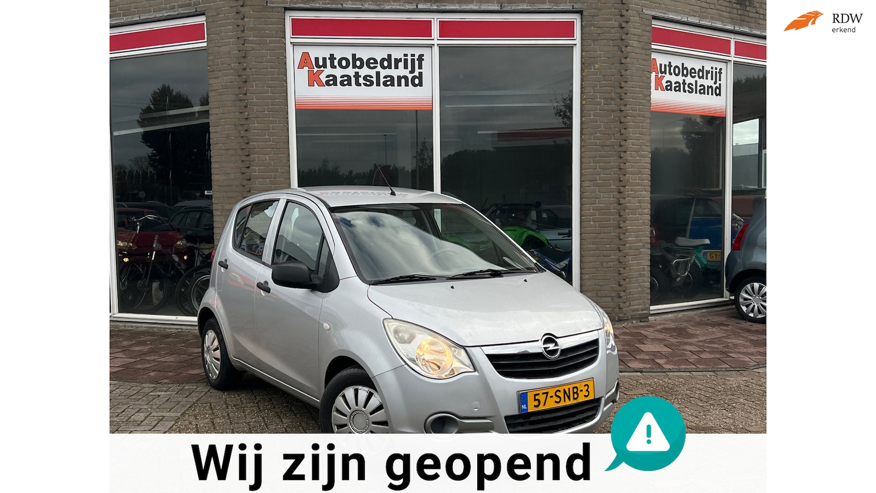 Opel Agila - 1.0 Selection - Nieuwe APK - Radio CD - 2011 - AutoWereld.nl