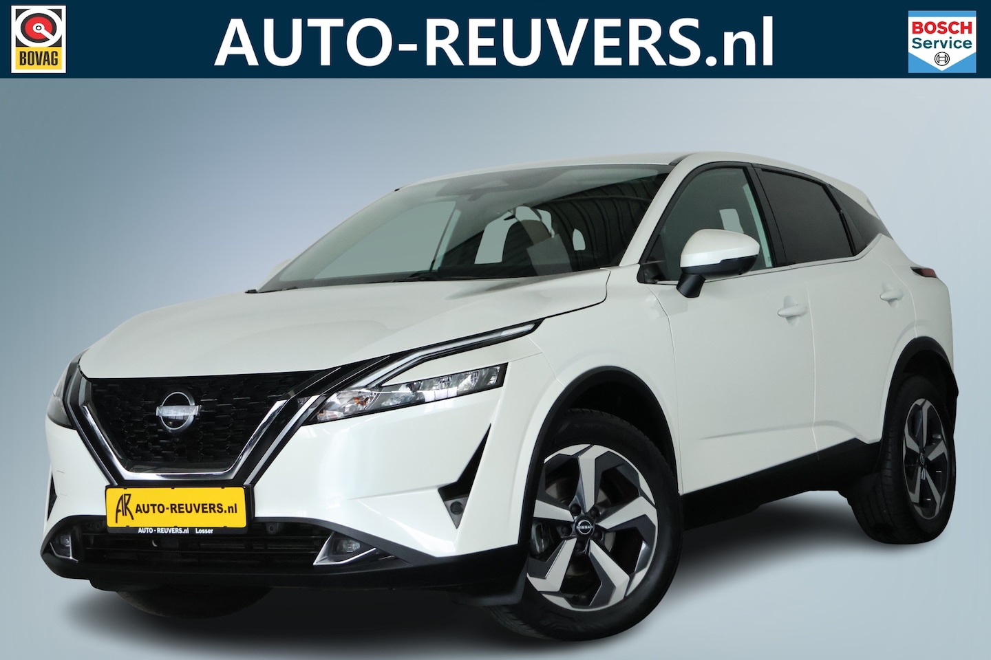 Nissan Qashqai - 1.3 MHEV N-Connecta / Navi / ACC / CarPlay / 360 camera / All season banden - AutoWereld.nl