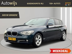 BMW 1-serie - 118i Business+|SPORT|LEDER|AUT|NL AUTO|XENON|GROOT NAVI