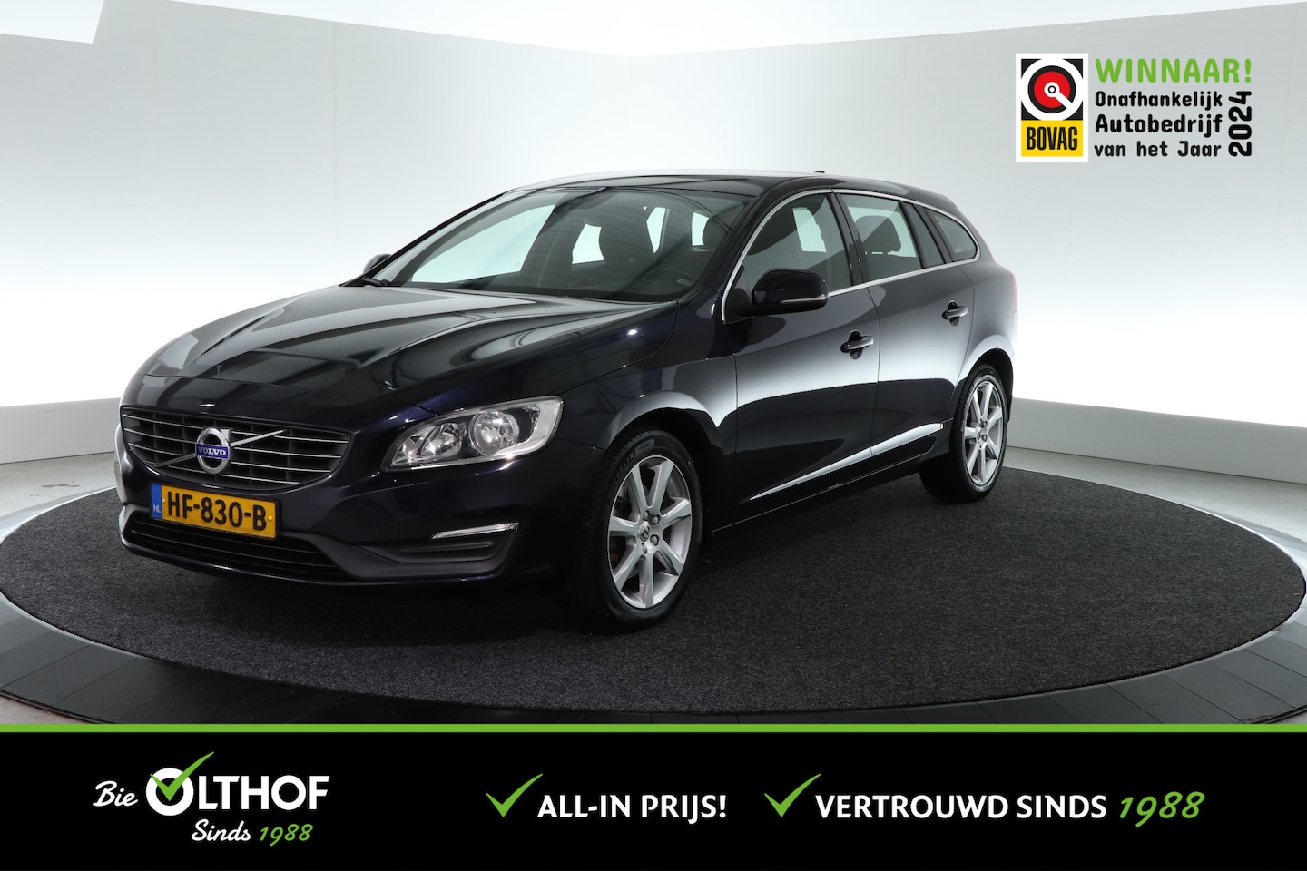 Volvo V60 - 2.0 T3 Momentum | TREKHAAK | CRUISE | NAVI | CLIMA | - AutoWereld.nl