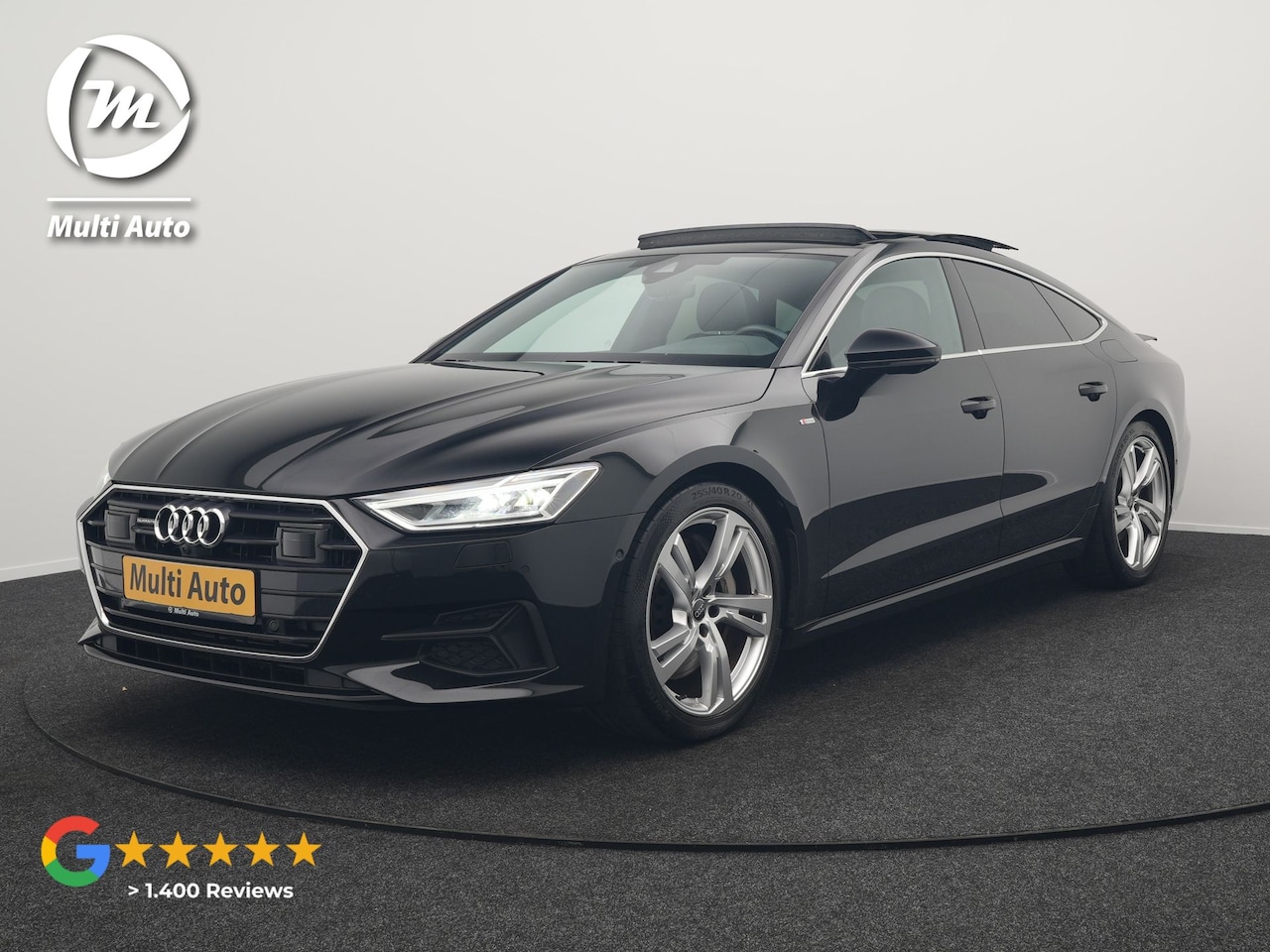 Audi A7 Sportback - 50 TFSI e quattro S Line Plug In Hybrid 299pk Dealer O.H PHEV | Adaptive Cruise | 360 Came - AutoWereld.nl