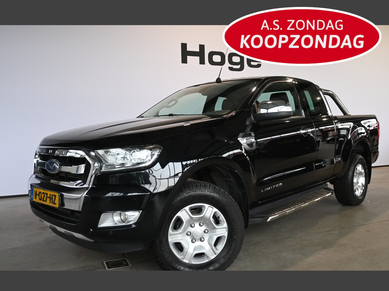 Ford Ranger - 2.2 TDCi Limited Supercab Automaat 4X4 Cruise control Airco Trekhaak PDC Inruil Mogelijk - AutoWereld.nl
