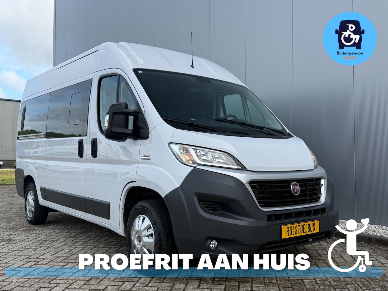 Fiat Ducato - Rolstoelbus L2H2 (Airco) Tillift - AutoWereld.nl