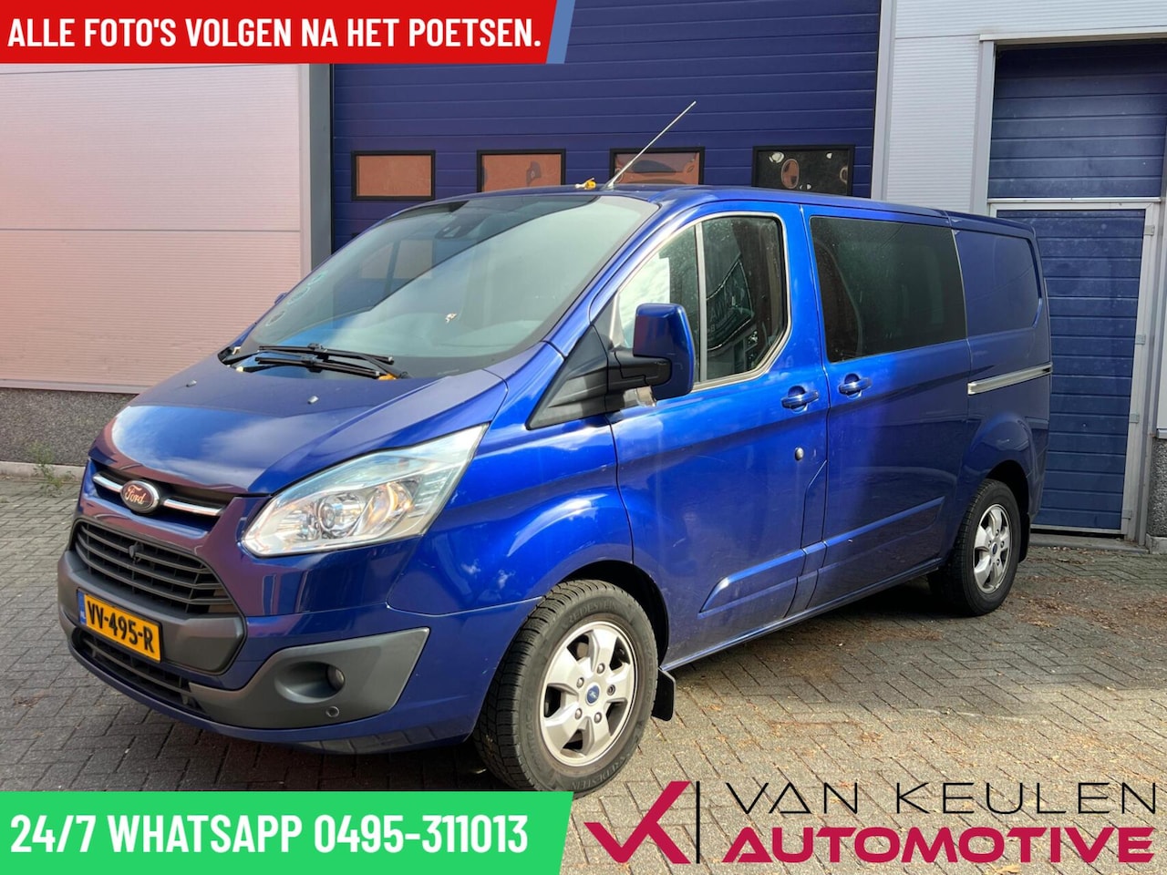 Ford Transit Custom - 290 2.2 TDC Limited DC l 1e eigenaar! - AutoWereld.nl