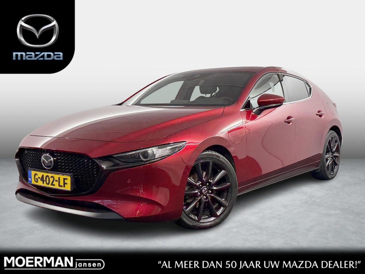 Mazda 3 - 2.0 e-SkyActiv-X M Hybrid 180 Luxury / Bose / NL auto / Leder / NAP / Navigatie - AutoWereld.nl
