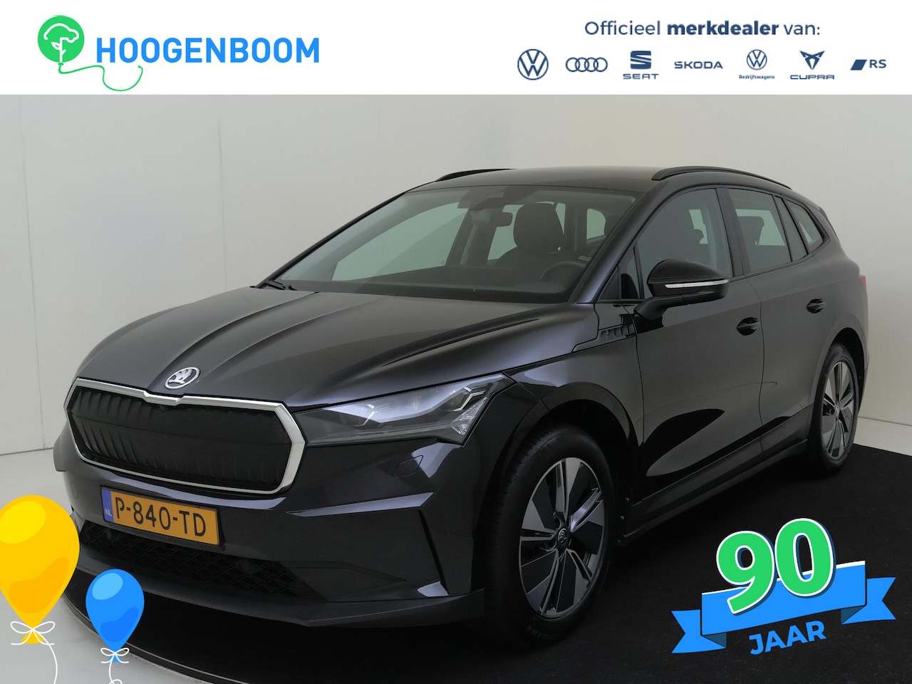 Skoda Enyaq iV - 60 | 3-zone airco | Stoelverwarming | Achteruitrijcamera | Navigatie | Voorklimatisering | - AutoWereld.nl