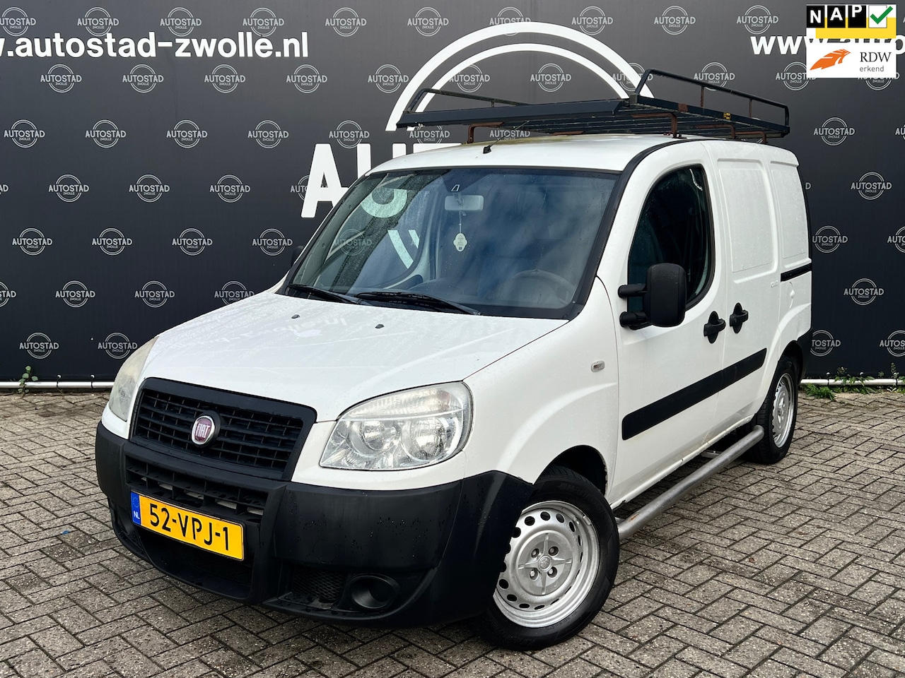 Fiat Doblò - 1.4 Comfort NL-Auto/1ste Eigenaar/NAP/APK/Dubbele Schuifdeuren/Dak Imperiaal - AutoWereld.nl