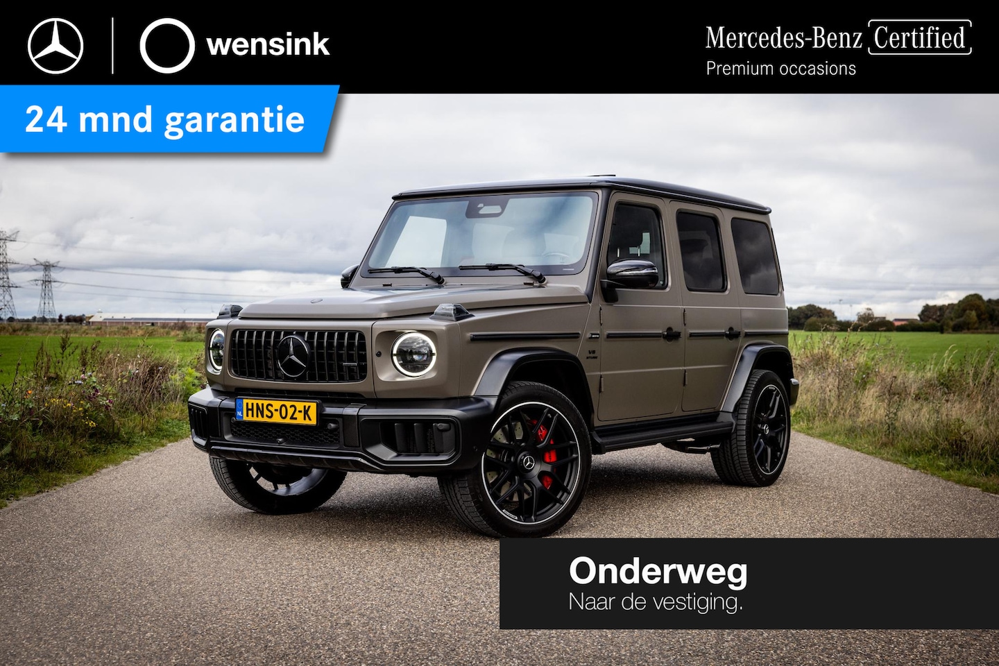 Mercedes-Benz G-klasse - AMG 63 | Carbon| Donker Olijf Magno | AMG Performance pakket | AMG Nightpakket II | 22-Inc - AutoWereld.nl