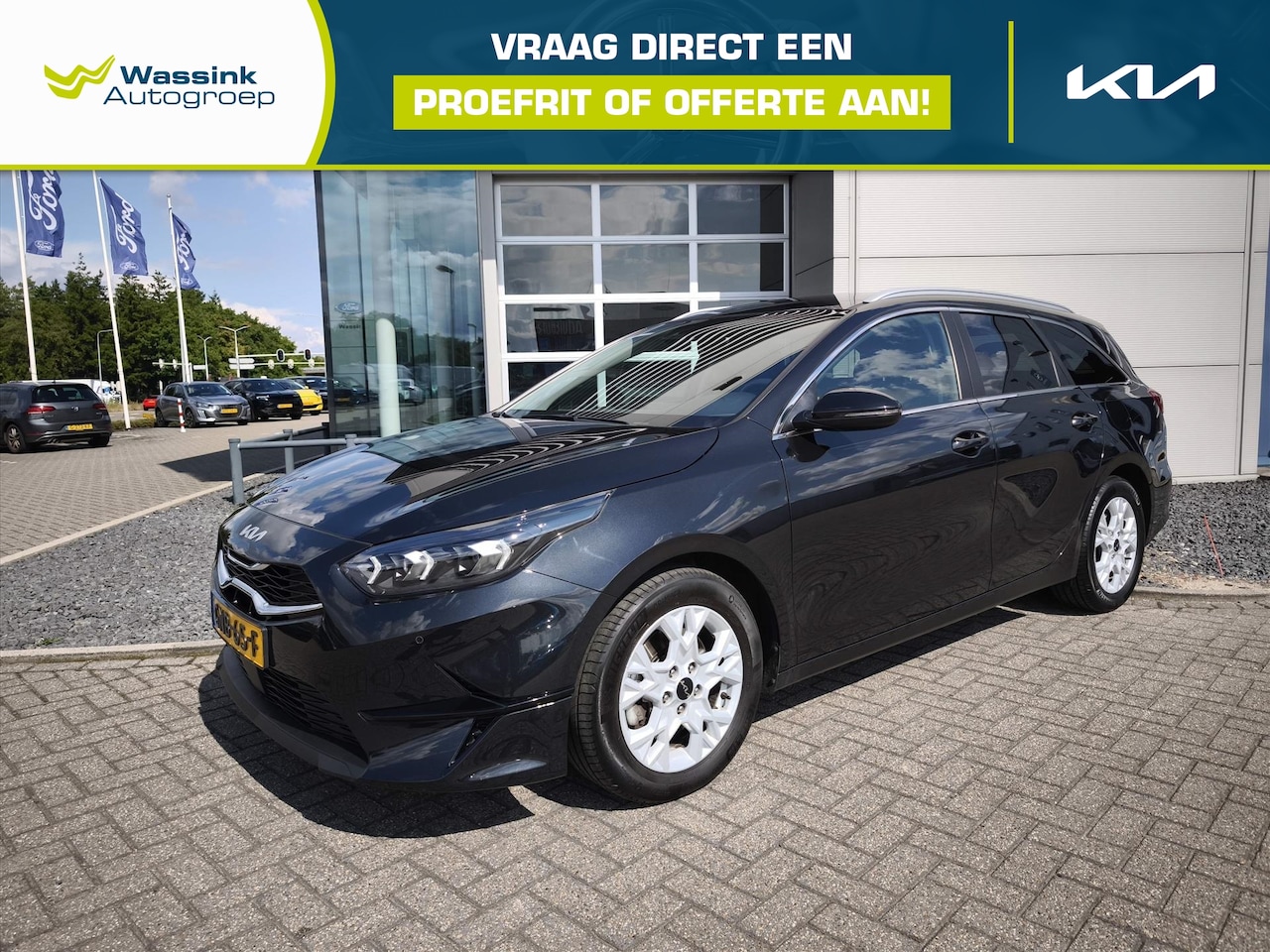 Kia Cee'd Sportswagon - Ceed Sw 1.0 T-GDi 100pk DynamicPlusLine | Stoel/Stuurwielverwarming | Navigatie | Climate - AutoWereld.nl