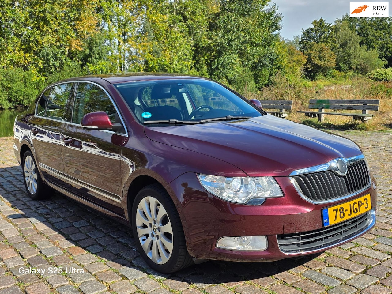 Skoda Superb - 1.8 TSI Elegance Automaat navigatie trekhaak cruis control stoelverwarming - AutoWereld.nl