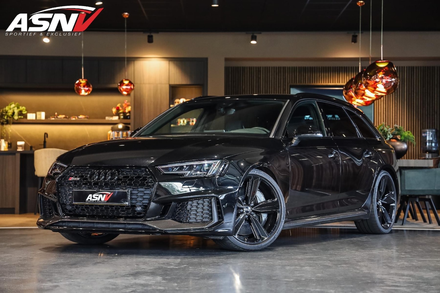 Audi RS4 - Avant 2.9 TFSI Quattro, 450 PK, Keramiek, Carbon/In/Exterieur, Valcona/Leder, Massage, B&O - AutoWereld.nl