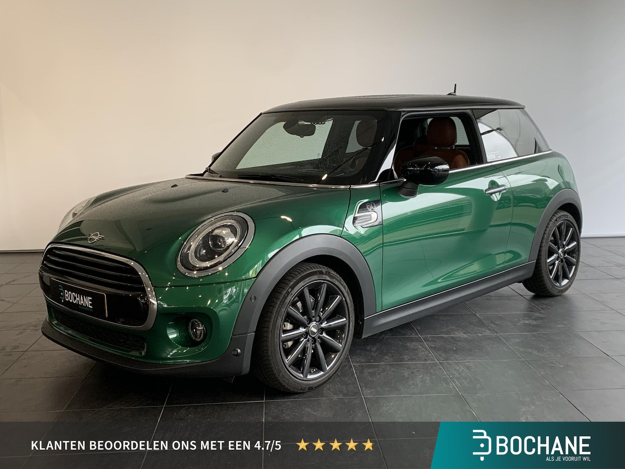 MINI Cooper - Mini 1.5 60 Years Edition NAVIGATIE | PANORAMADAK | LEDEREN BEKLEDING | PARKEERSENSOREN VO - AutoWereld.nl