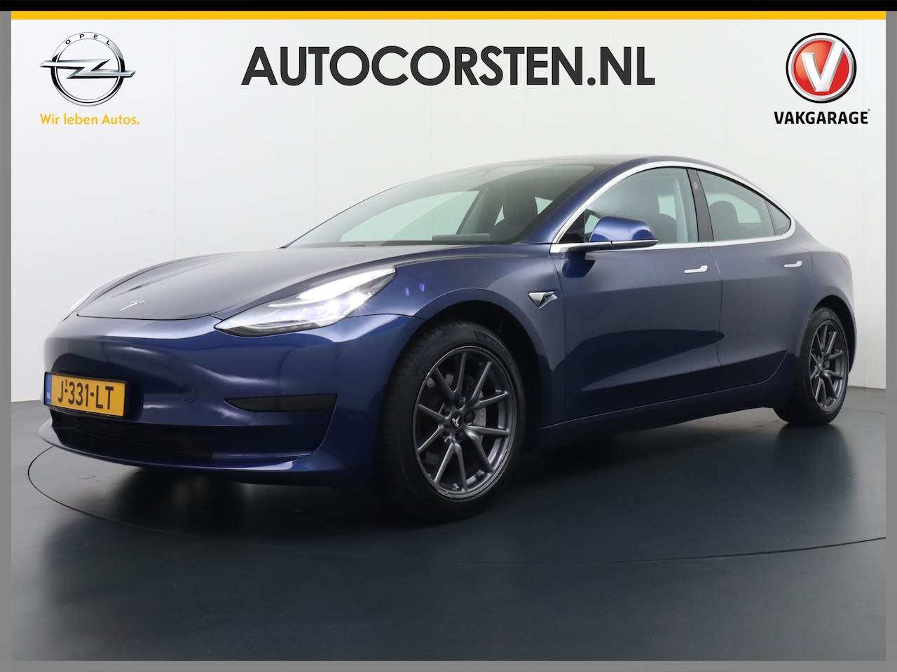 Tesla Model 3 - RWD SR+ 60kWh 325PK SOH 88% Lmv AutoPilot Leder PanoDak Adaptive-Cruise Lmv Camera's Elekt - AutoWereld.nl