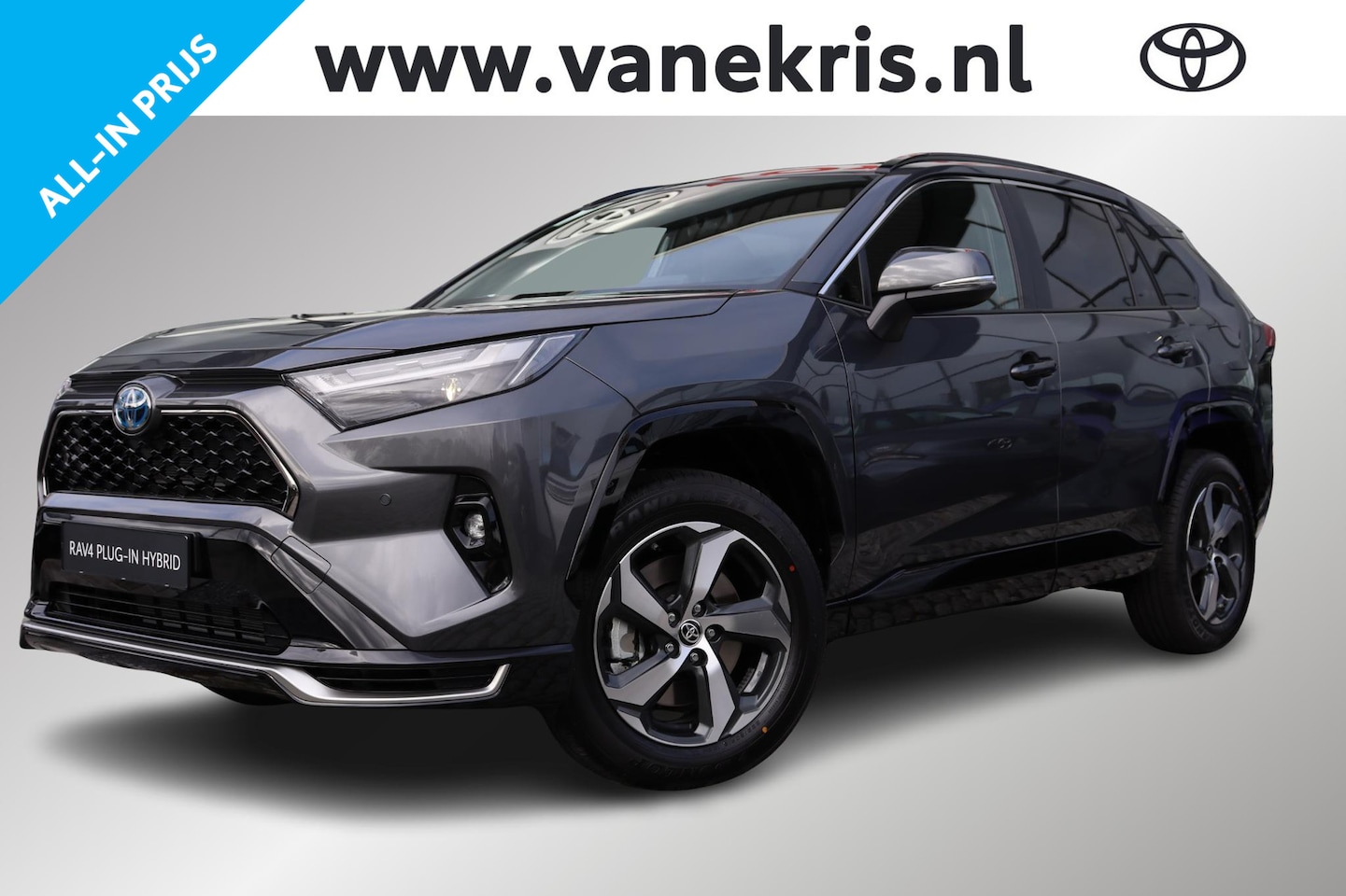 Toyota RAV4 - 2.5 Plug-in Hybrid AWD Dynamic Apple Carplay, Android auto, Achterruitrijcamera, - AutoWereld.nl