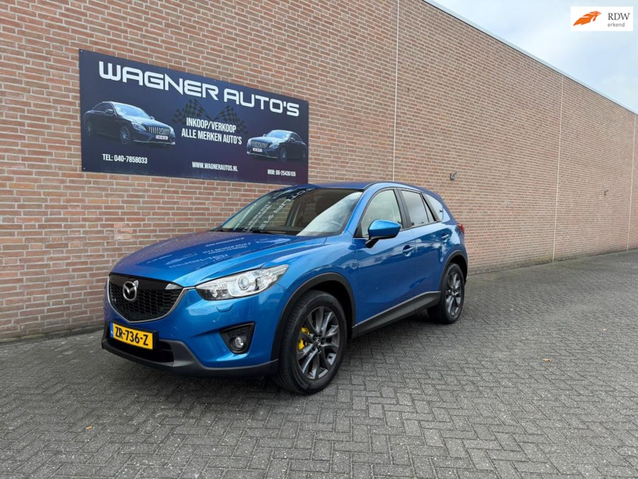 Mazda CX-5 - 2.0 TS+ 2WD Keyles Navi Leder Bose-audio Trekhaak-afneembaar PDC Stoelverwarming Cruise-co - AutoWereld.nl