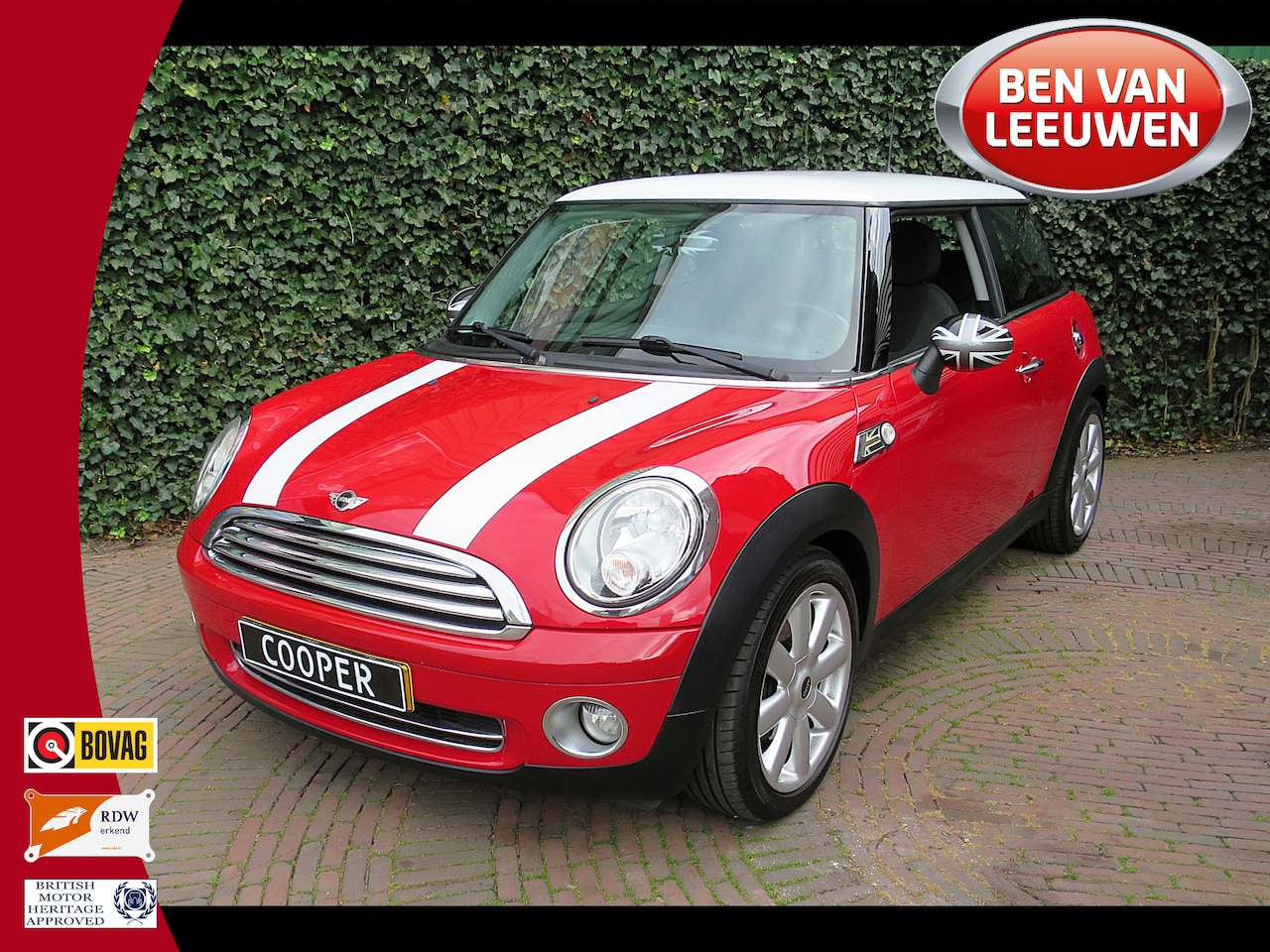 MINI Cooper - 1.6 Business Line R56 NL-auto, airco en zeer goed onderhouden! - AutoWereld.nl