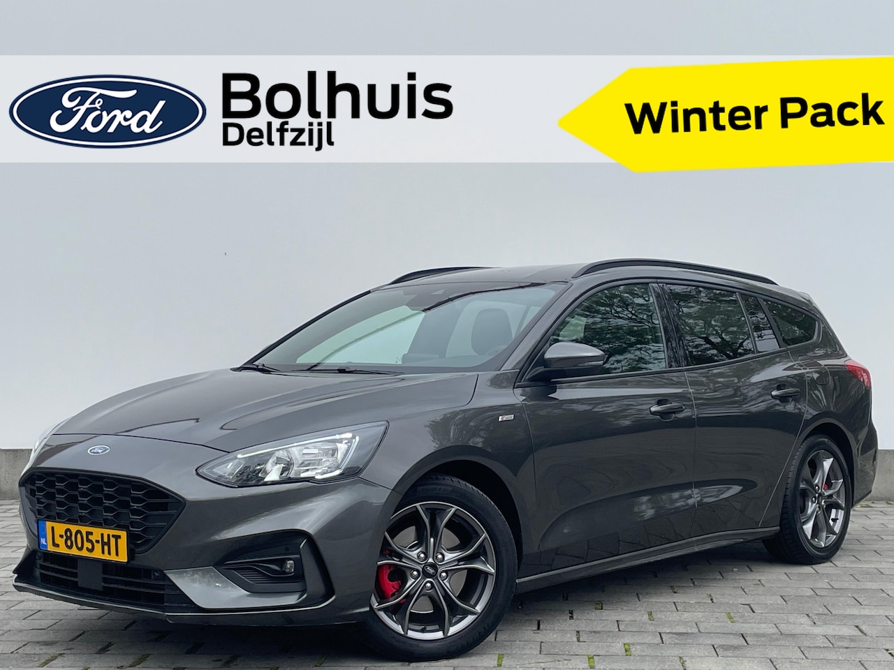 Ford Focus Wagon - EcoBoost Hybrid 125pk ST Line X | Trekhaak | Winterpack | Elektr. A.Klep | Camera | Grote - AutoWereld.nl