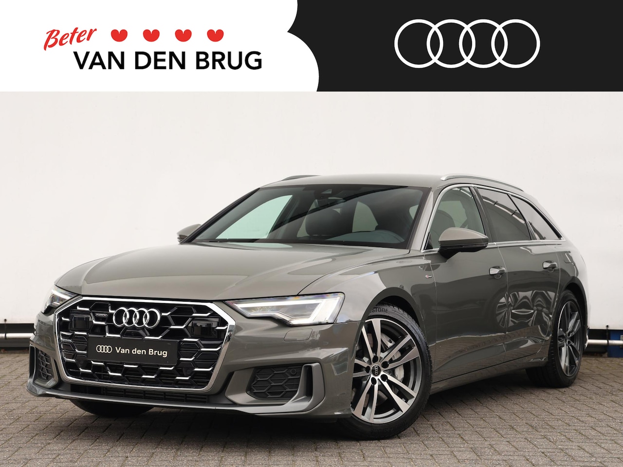 Audi A6 Avant - 50 TFSI e quattro S edition Competition 299 PK | Trekhaak | Adaptive Cruise | Stoelverwarm - AutoWereld.nl