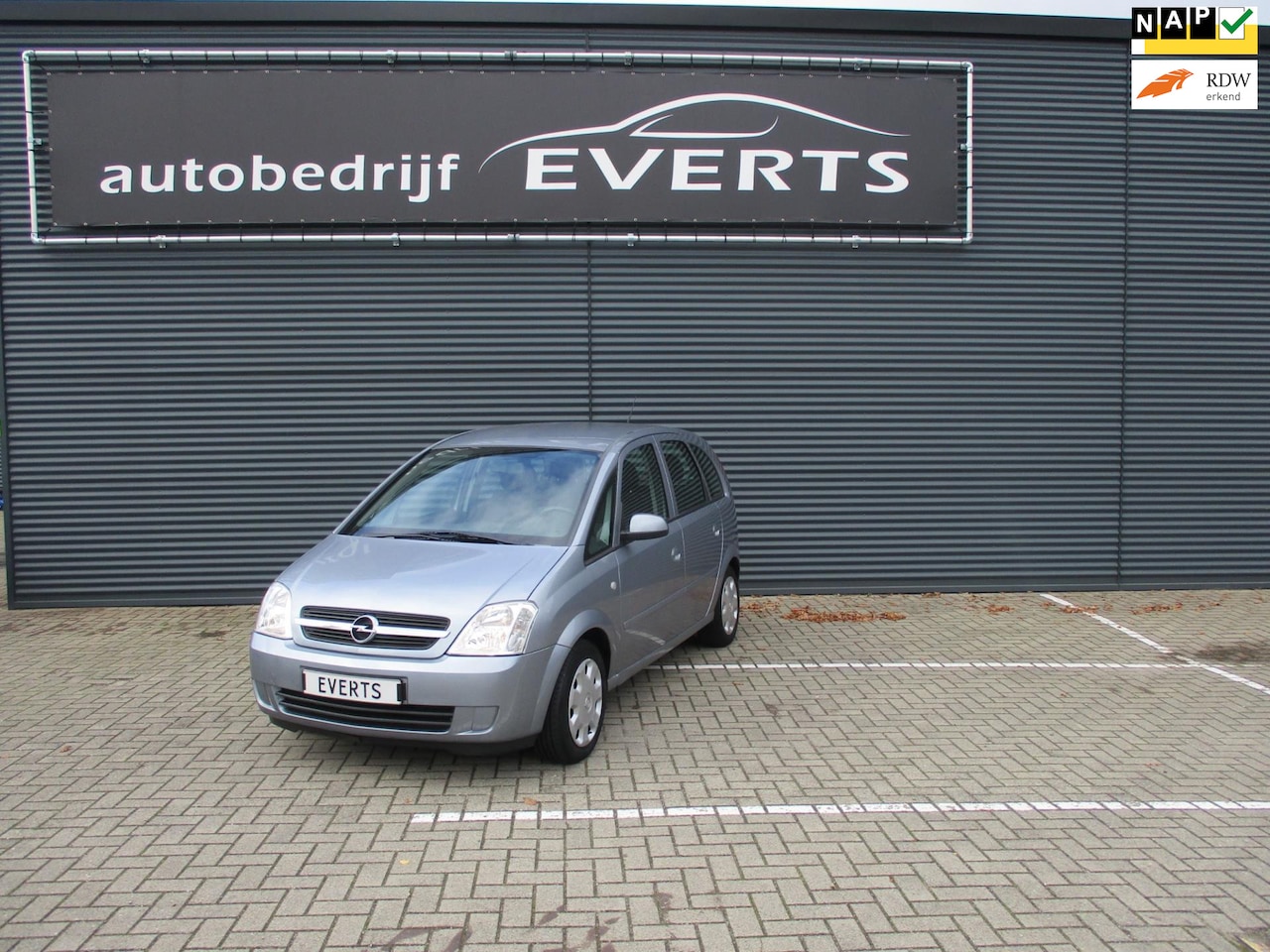 Opel Meriva - 1.6-16V Enjoy 113193 KM NAPapk 19-10-2026 dealer onderhouden met schaafschade zie foto tec - AutoWereld.nl