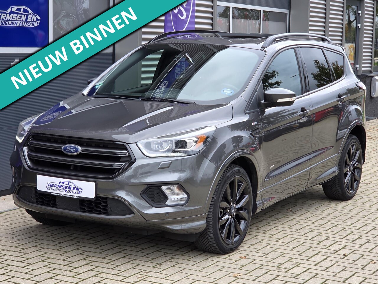 Ford Kuga - 1.5 EcoBoost 182pk automaat ST Line luxe uitvoering! - AutoWereld.nl