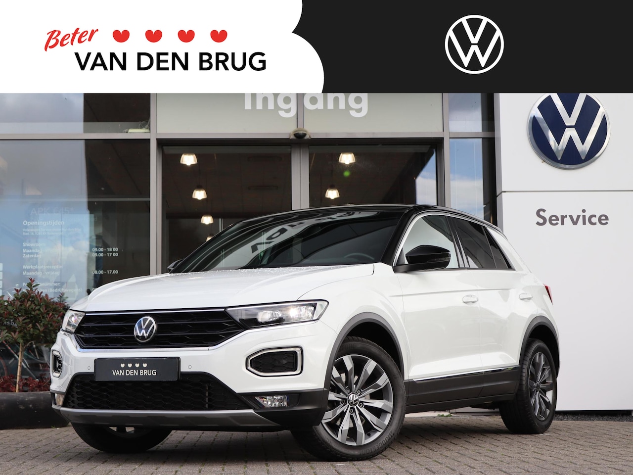 Volkswagen T-Roc - 1.5 TSI 150 pk DSG Sport | Trekhaak | Navigatie | LED | Climatronic | Stoel + Stuurverwarm - AutoWereld.nl