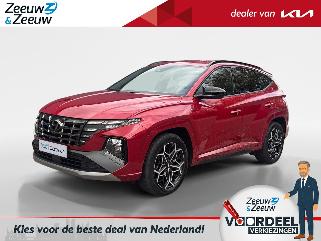 Hyundai Tucson - 1.6 T-GDI PHEV N Line 4WD Full options | Stoelverwarming + verkoeling  | 360 Camera | Prem - AutoWereld.nl