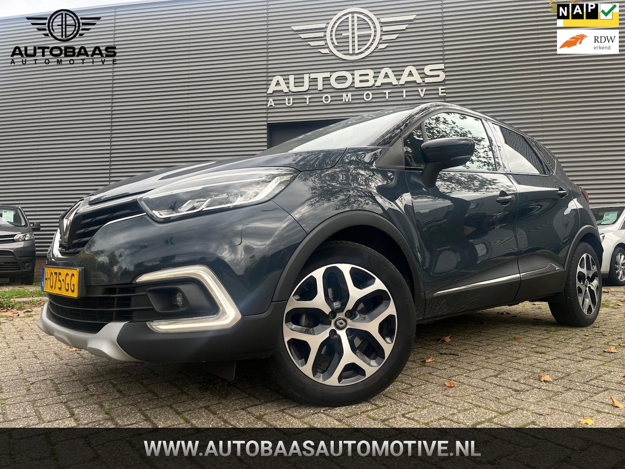 Renault Captur - 1.3 TCe Intens AUTOMAAT+NL-AUTO+1EIG+NAP+NAVI+TREKHAAK+PARKEERSENSOREN+KEYLESS+FULL LED+IN - AutoWereld.nl