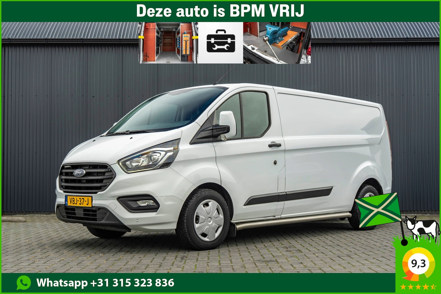 Ford Transit Custom - 2.0-TDCI | L2H1 | LED | Inrichting | Omvormer | Cruise | Airco | PDC | Euro 6 - AutoWereld.nl