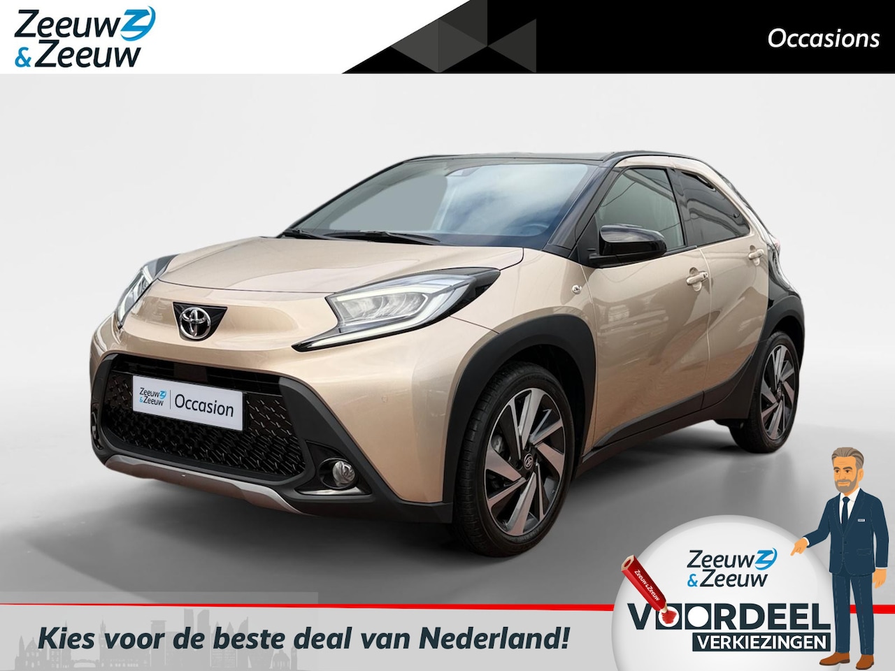 Toyota Aygo X - 1.0 VVT-i S-CVT Limited | Automaat | Stoelverwarming | Camera | Apple Carplay/Android Auto - AutoWereld.nl