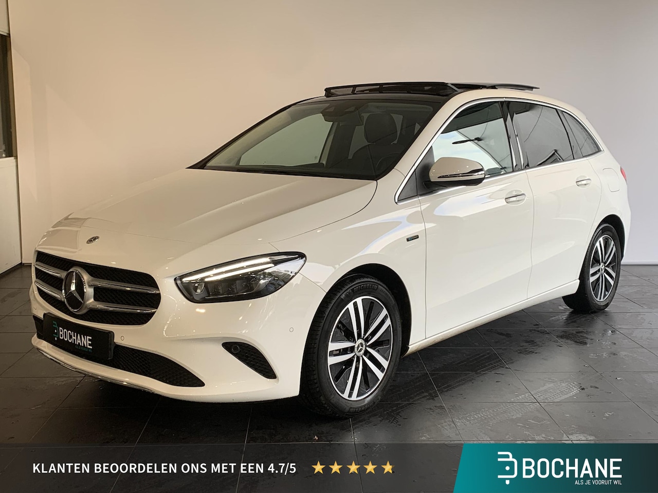 Mercedes-Benz B-klasse - 250 e Business Solution Luxury Limited NAVIGATIE | TREKHAAK | ACHTERUITRIJCAMERA - AutoWereld.nl