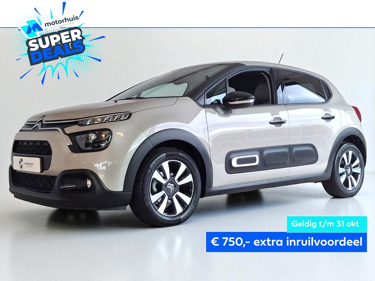 Citroën C3 - 1.2 PureTech 83pk S&amp;S Max STOELV NAVI CAMERA - AutoWereld.nl