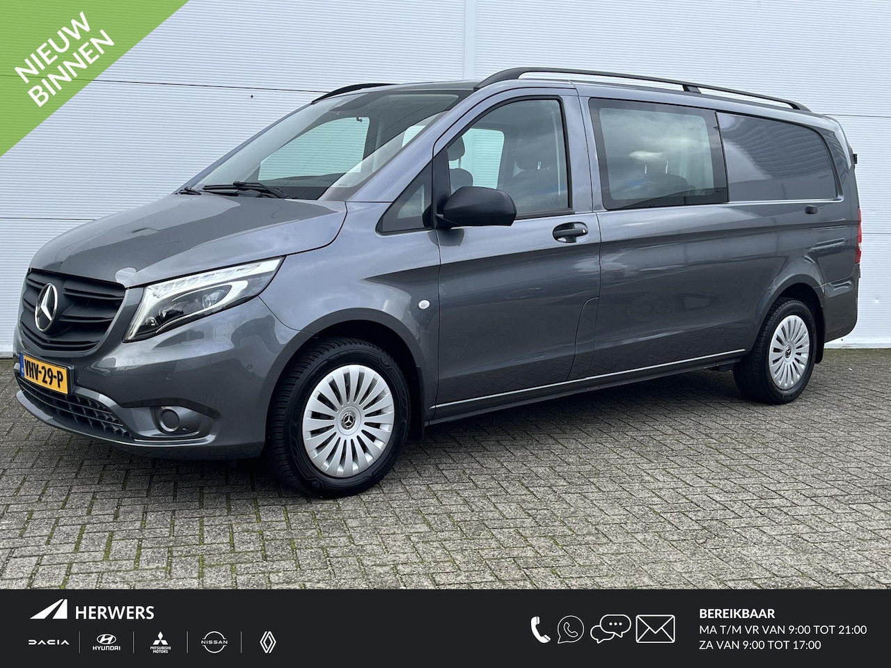 Mercedes-Benz Vito - 116 CDI Extra Lang DC Comfort / Comfort-pakket / alarm klasse 3 / Interieur-pakket / Navig - AutoWereld.nl