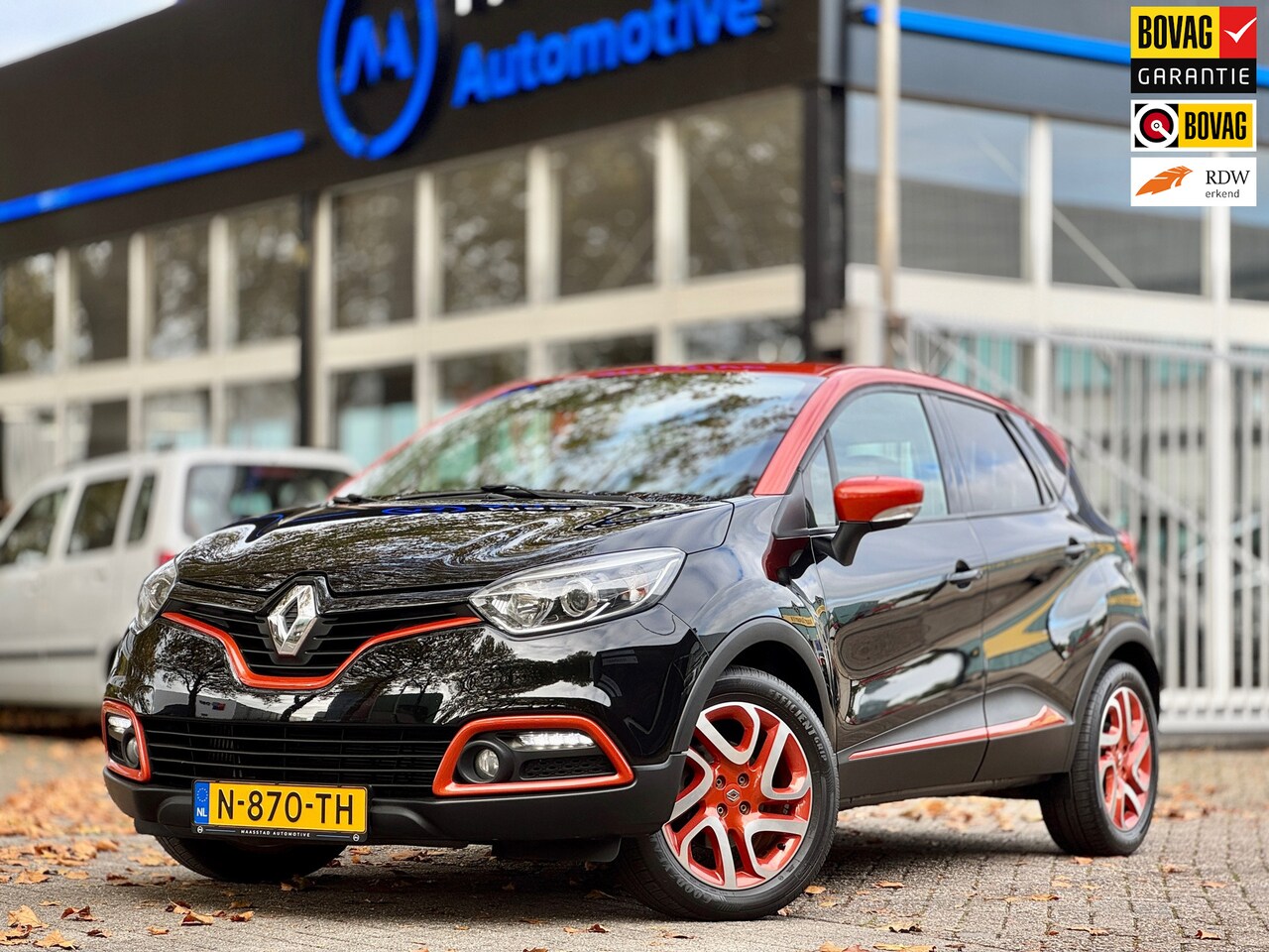 Renault Captur - 1.2 TCe Automaat Cruise Navi Vol onderhouden Camera Nieuwe APK Stoel vw Bluetooth Isofix - AutoWereld.nl